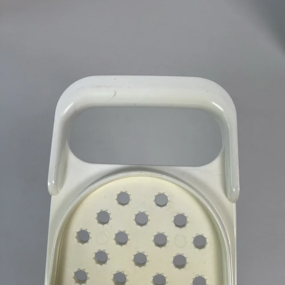 Vintage Tupperware Replacement #1870-2‎ White Grater Modular mates